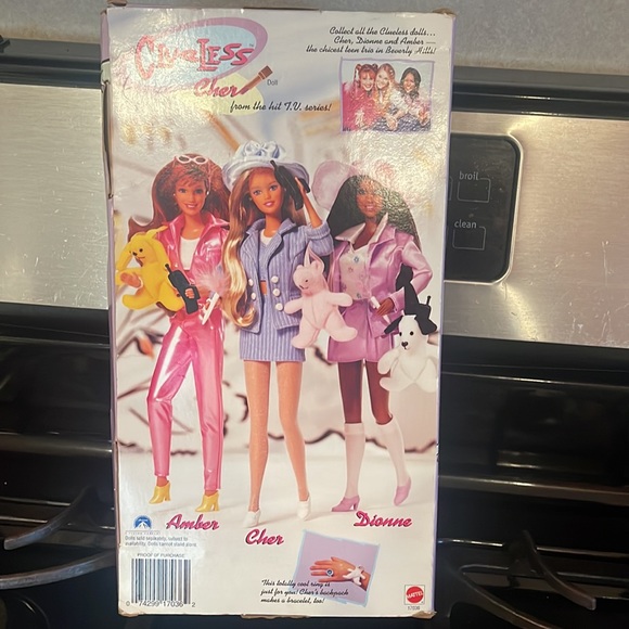 1996 Clueless Cher Doll w/ ALL ACCESSORIES Movie TV Show Barbie New 90s Mattel - Picture 4 of 4